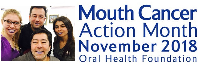 mouth cancer awareness month at Andover dentist