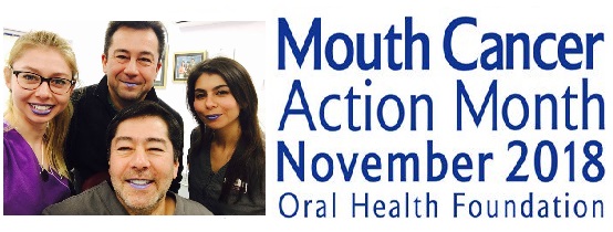 mouth cancer awareness month at Andover dentist